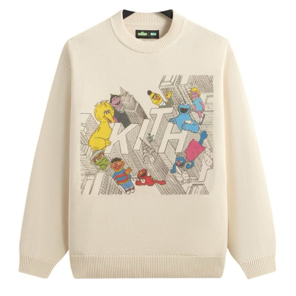 Kith x Sesame Street City Outline Sweater